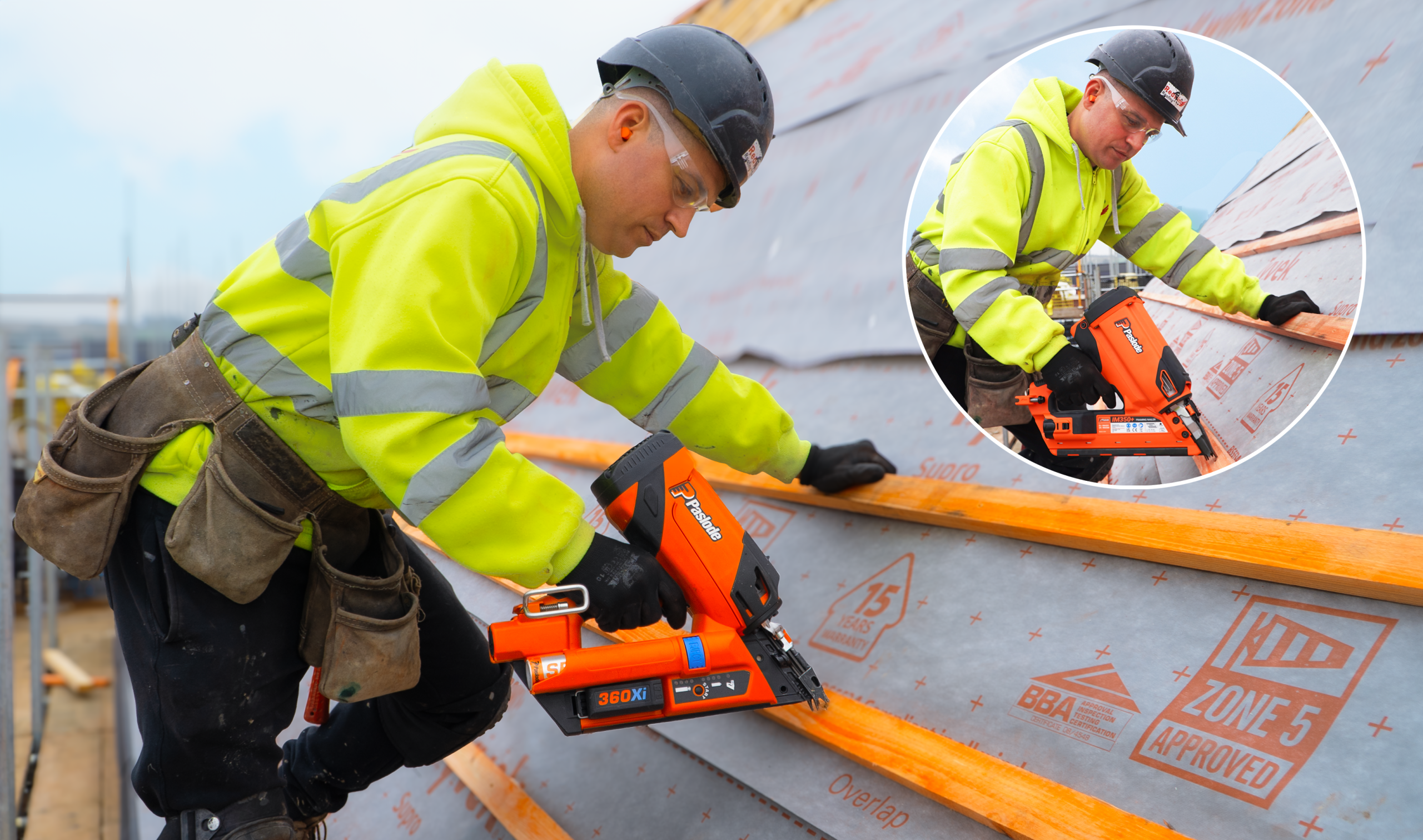 ROOFERS – PASLODE HAS YOU COVERED